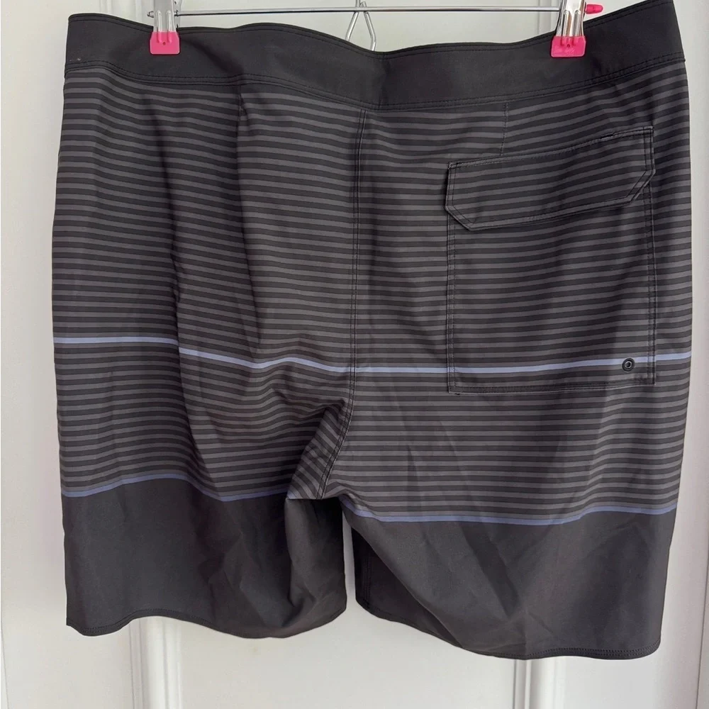 NWT Patagonia Swim Board Shorts Hydropeak Blue Size 34